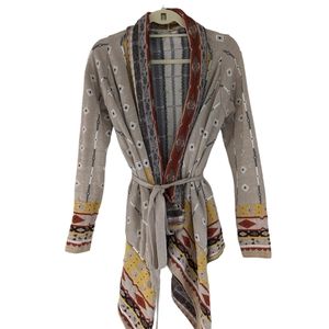 Freeway Southwestern Flyaway Cardigan